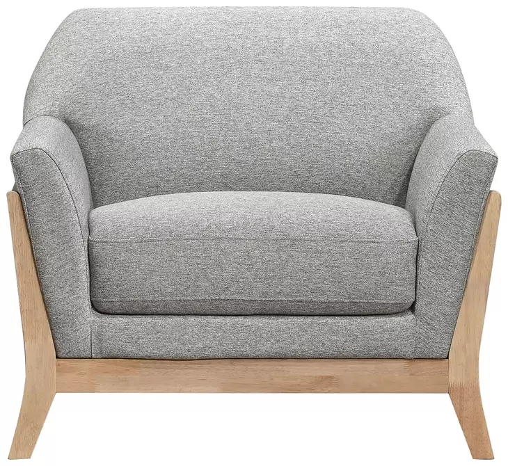Vaughn Gray Upholstered Lounge Chair