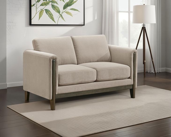Islington Taupe 58" Loveseat