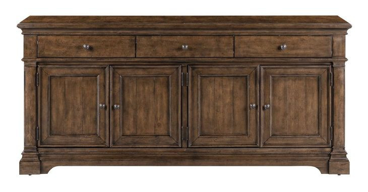 Arden Road Satin Cherry 74" TV Stand