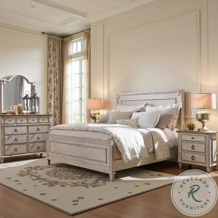 Westvale Parchment Queen Panel Bed