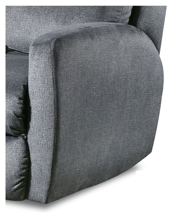 Primo Cyber Space Charcoal Power Headrest Rocker Recliner with SoCozi Massage