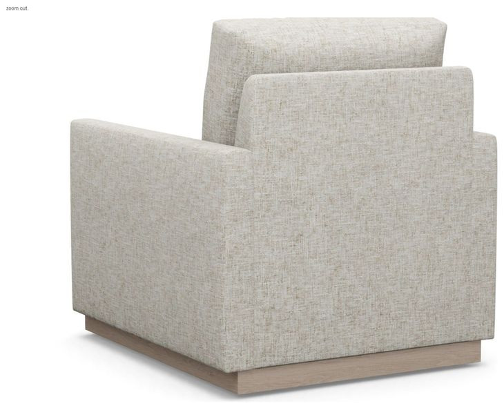 Meadow View Gray Upholstered Swivel Chair