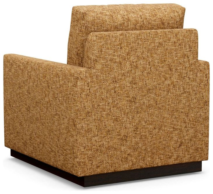 Meadow View Orange Upholstered Swivel Chair