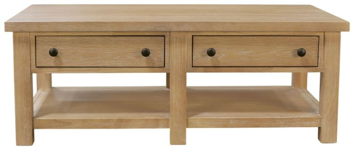 Emilia Natural Rectangular Coffee Table