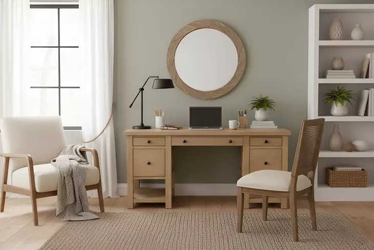 Emilia Natural 60" Desk