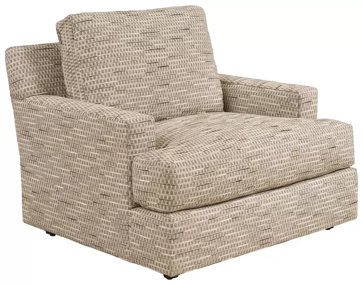 Millington Brown Upholstered Accent Chair by Barclay Butera