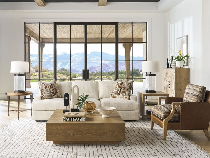 Catalonia Brown Round Side Table