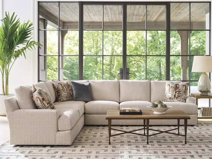 Millington Beige 3 Piece Modular Sectional by Barclay Butera by Barclay Butera