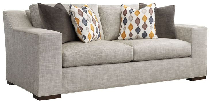 Shaws Cove Gray Upholstered 85" Sofa