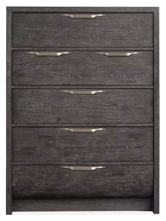 Kinsley Black Heron 5 Drawer Chest