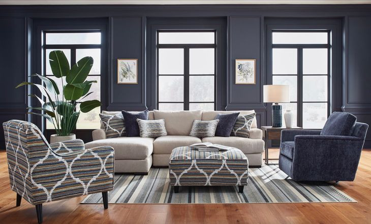 Nathan Porcelain Sectional