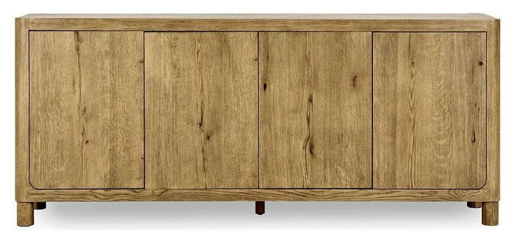 Orlando Light Brown 4 Door Buffet