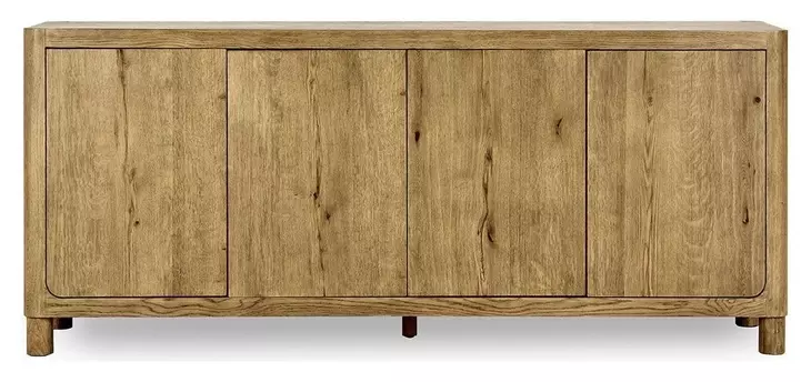 Orlando Light Brown 4 Door Buffet