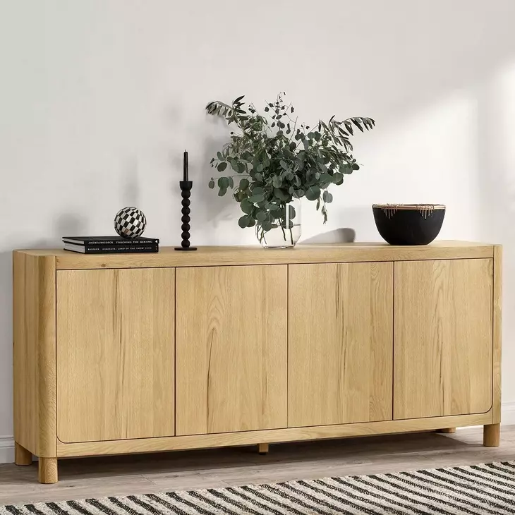 Orlando True Natural 4 Door Buffet