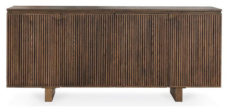 Roya Toasted Brown 4 Door Buffet