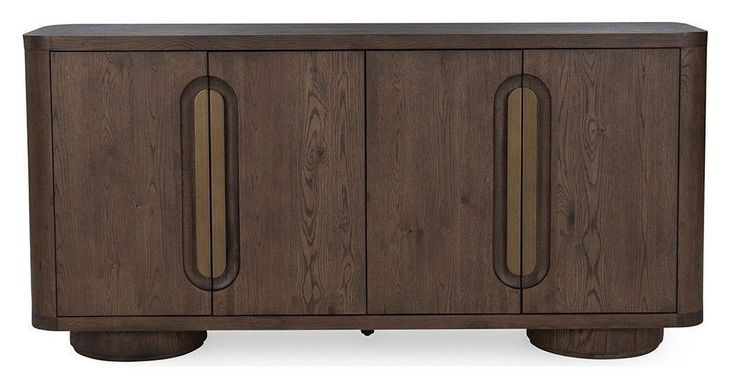 Tiber Toasted Brown 4 Door Buffet