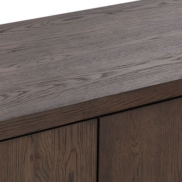 Tiber Toasted Brown 4 Door Buffet