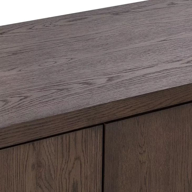 Tiber Toasted Brown 4 Door Buffet