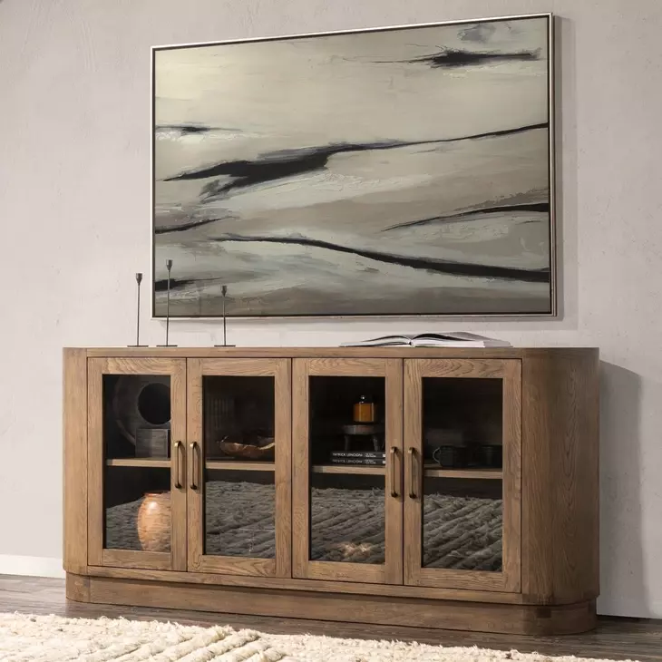 Vander Tawny Brown 4 Door Buffet