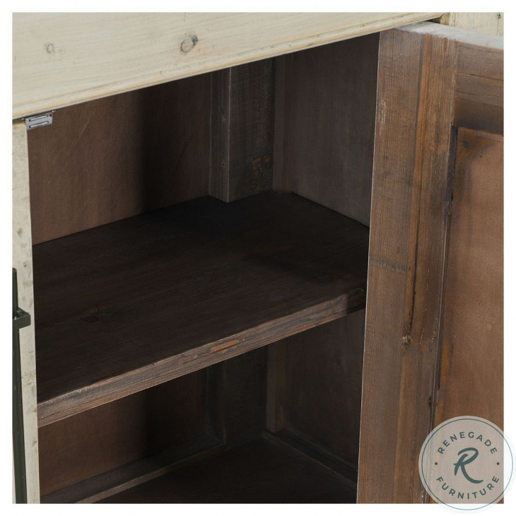 Parsons White 2 Door Sideboard