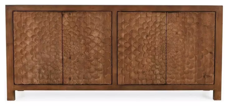 Astrid Brown 4 Door Buffet