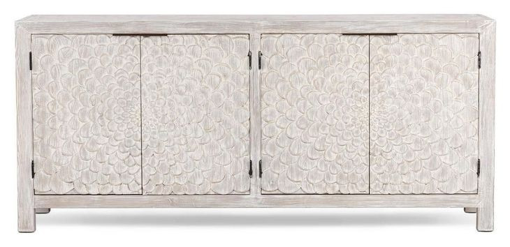 Astrid Vintage Cream 4 Door Buffet