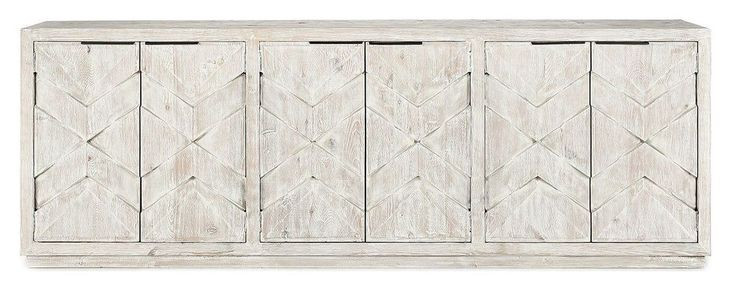 Frederick Timeworn Cream 6 Door Buffet