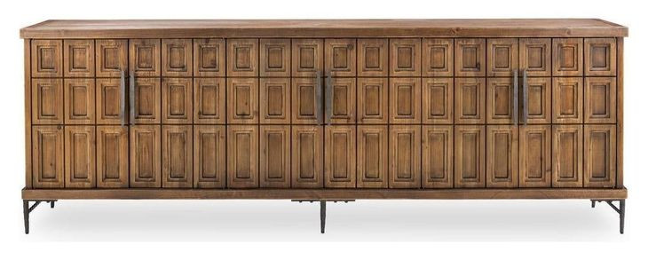 Willmark Mission Brown 6 Door Buffet