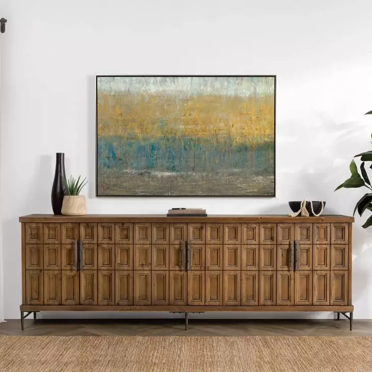 Willmark Mission Brown 6 Door Buffet