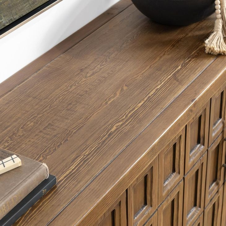 Willmark Mission Brown 6 Door Buffet