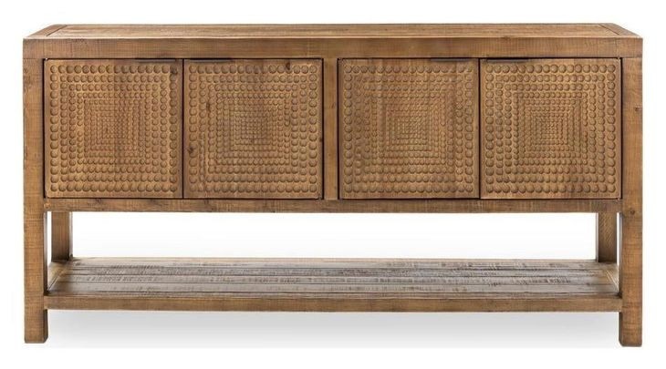 Osiris Mission Brown 4 Door Buffet