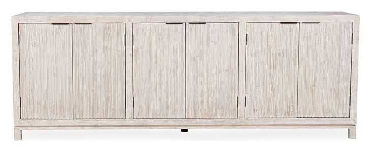 Coleen Vintage Cream 6 Door Buffet