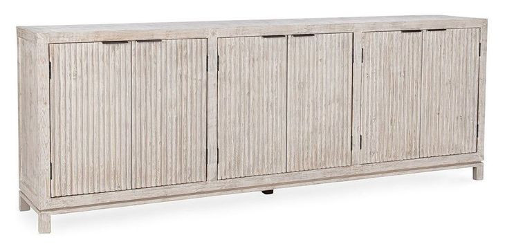 Coleen Vintage Cream 6 Door Buffet
