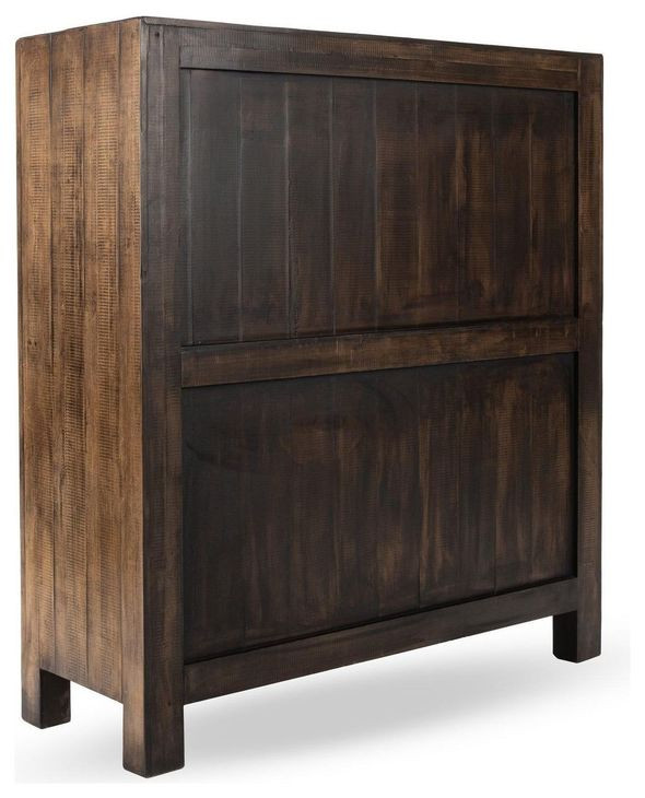 Eli Brown 2 Glass Door Bar Cabinet