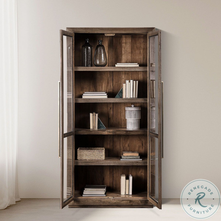 Bradley Brown Tall Accent Cabinet