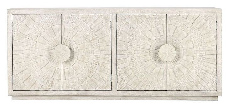 Apollo Coastal White 4 Door Buffet