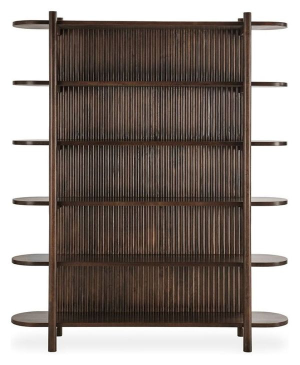 Redford Bark Brown Bookcase