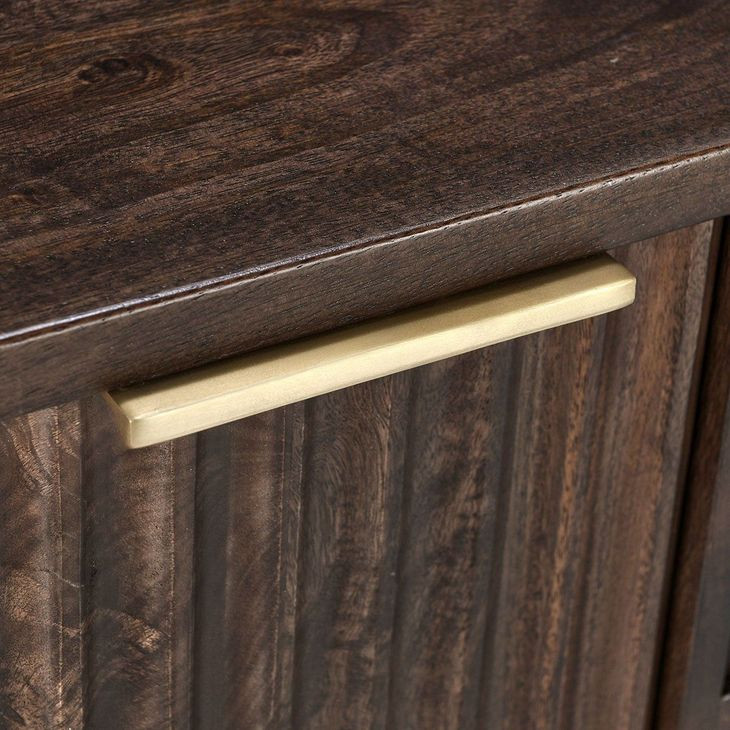 Redford Bark Brown 2 Door Accent Cabinet