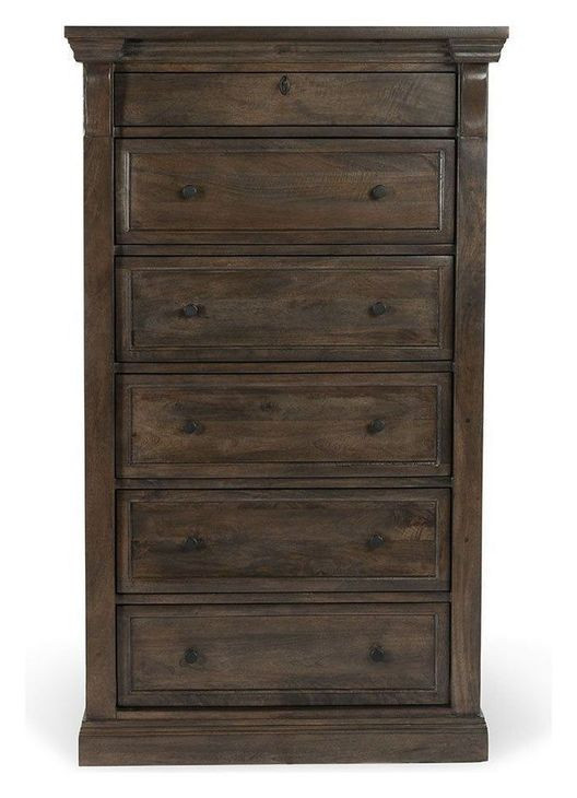Adelaide Cocoa Brown 6 Drawer Chest