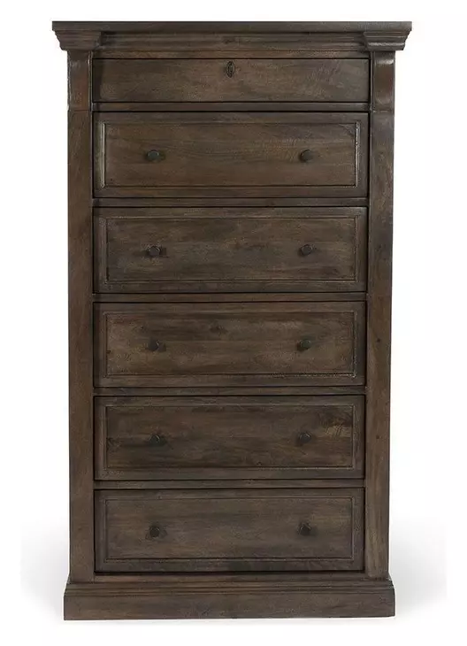 Adelaide Cocoa Brown 6 Drawer Chest