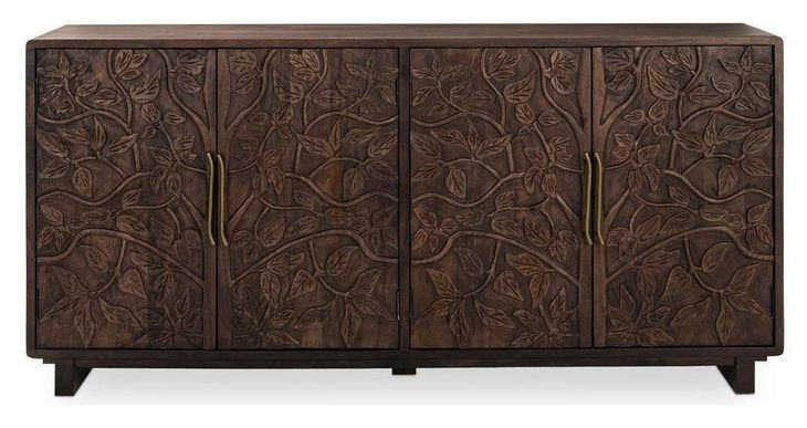 Albero Kona Brown 4 Door Buffet