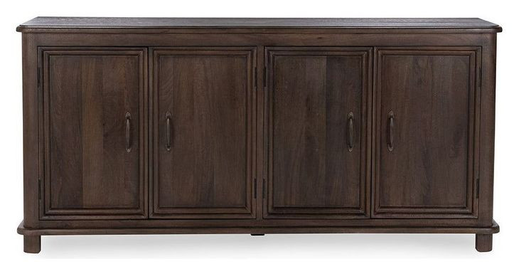 Brookside Cocoa Brown 4 Door Buffet