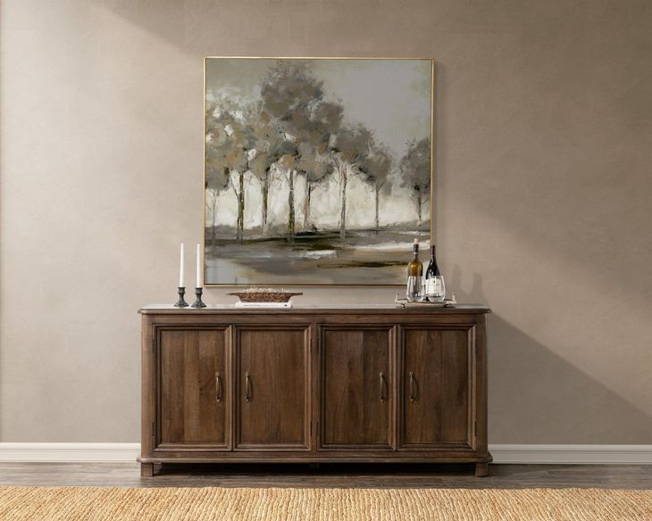 Brookside Cocoa Brown 4 Door Buffet