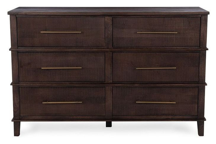 Westlake Kona Brown 6 Drawer Dresser