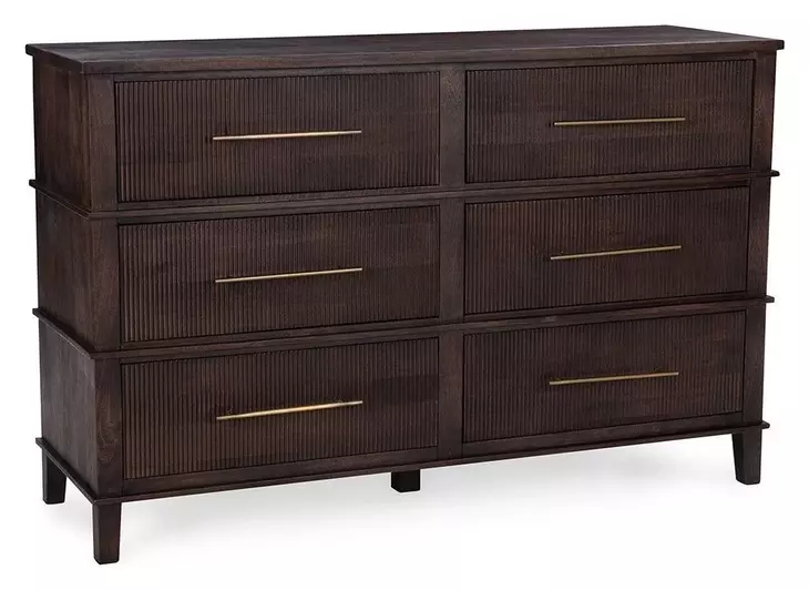 Westlake Kona Brown 6 Drawer Dresser
