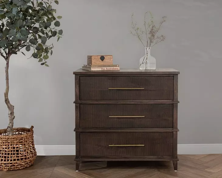 Westlake Kona Brown 3 Drawer Chest