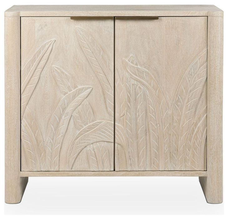 Ledro Cream 2 Door Accent Cabinet