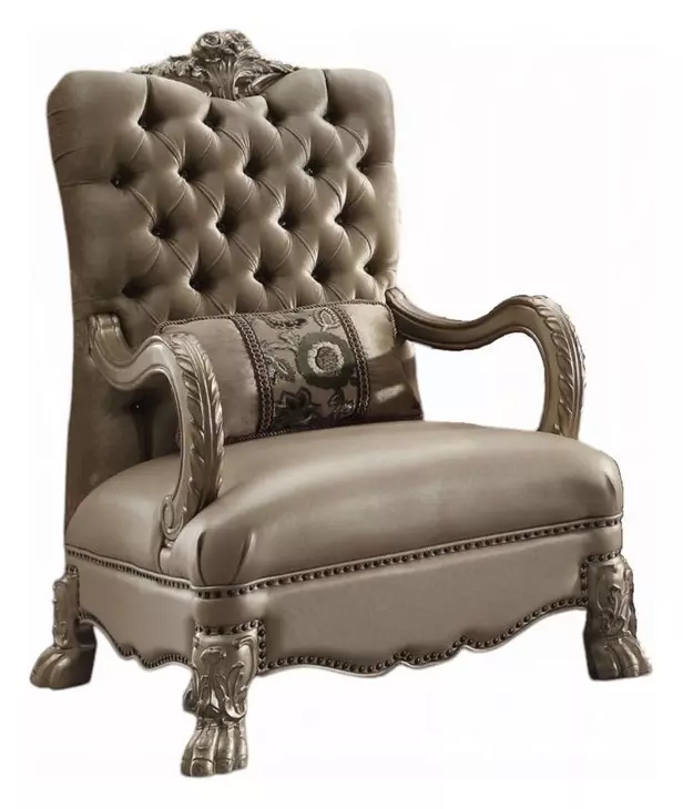 Dresden Brown Living Room Set with Nailhead Trim