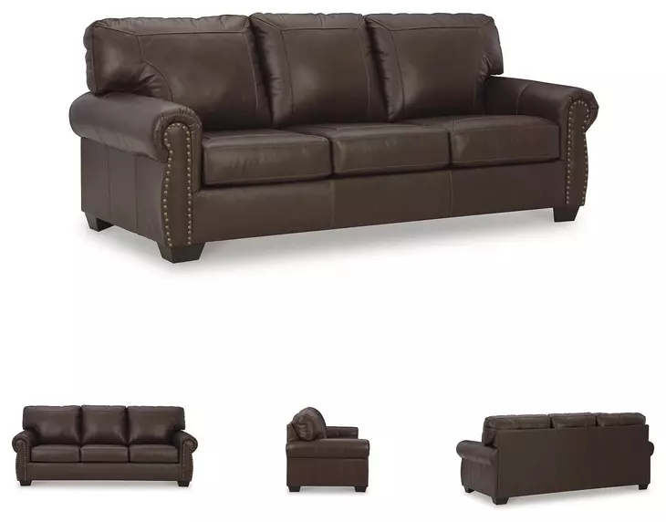 Colleton Dark Brown Sofa From Ashley Furniture | Coleman Furniture