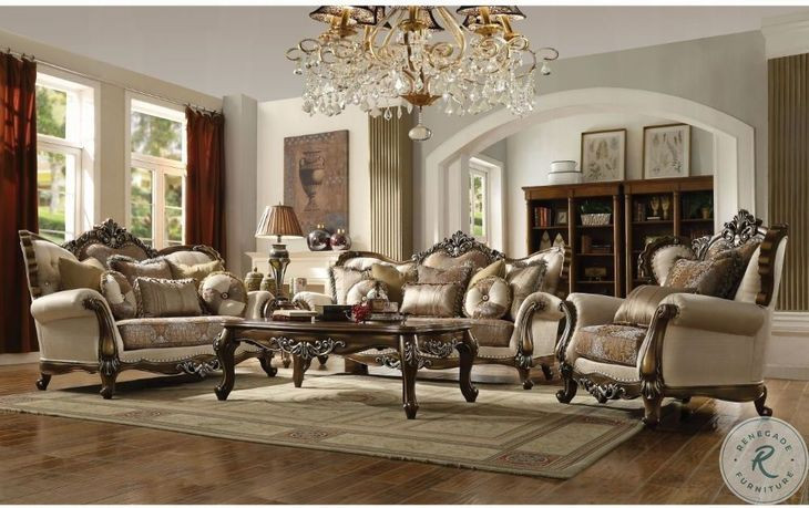 Latisha Antique Oak Rectangular Occassional Table Set